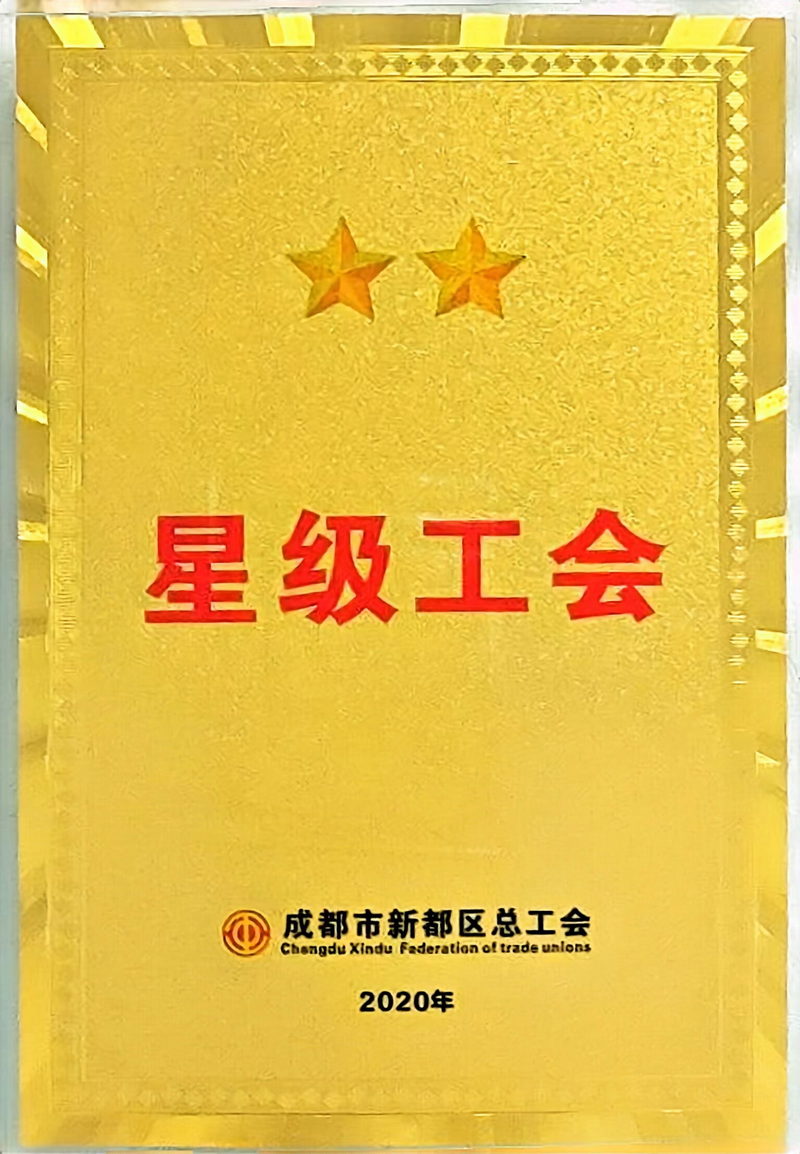 2020年新都區(qū)工會(huì)：二星級(jí)